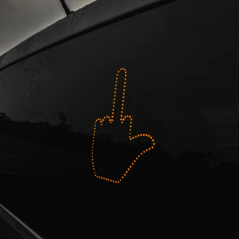 Rolig LED-fingerlampa med fjärrkontroll