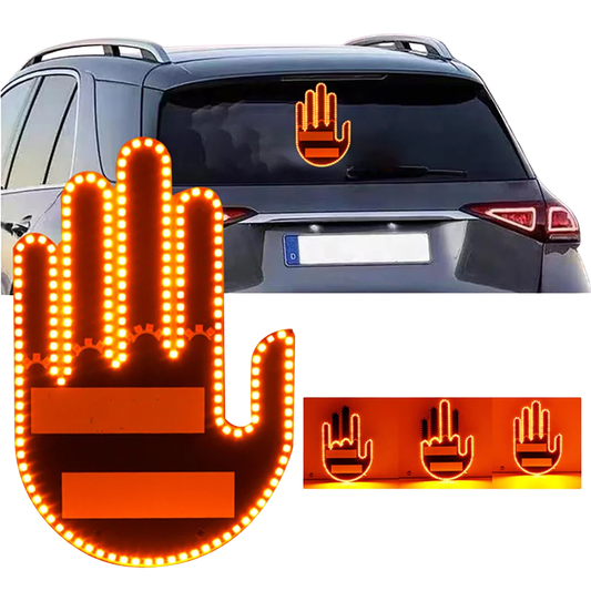 Rolig LED-fingerlampa med fjärrkontroll