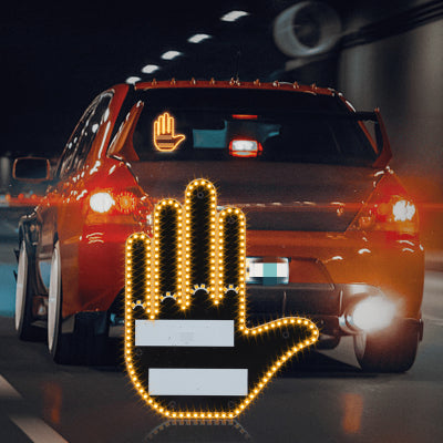 Rolig LED-fingerlampa med fjärrkontroll